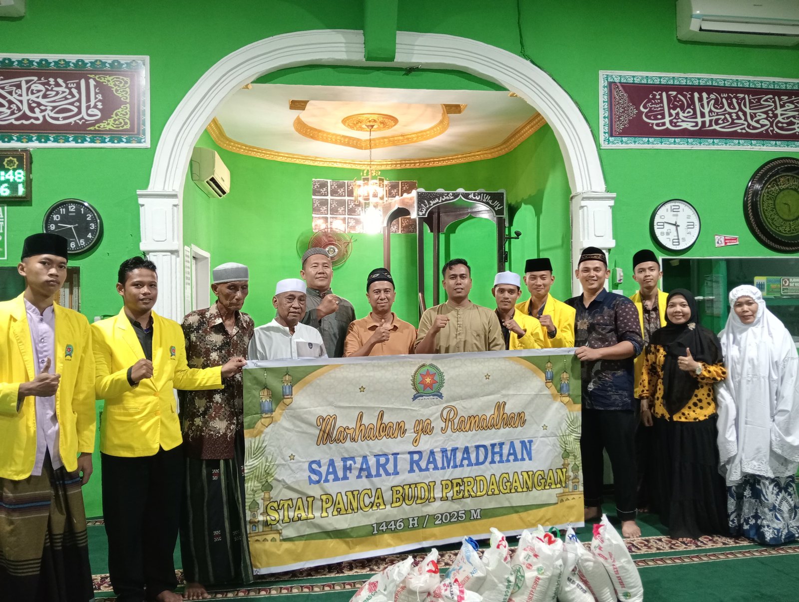 STAI Panca Budi Perdagangan Laksanakan Safari Ramadhan 1446 H, Sambangi Masjid Al-Mukhlishin Bandar Sawah