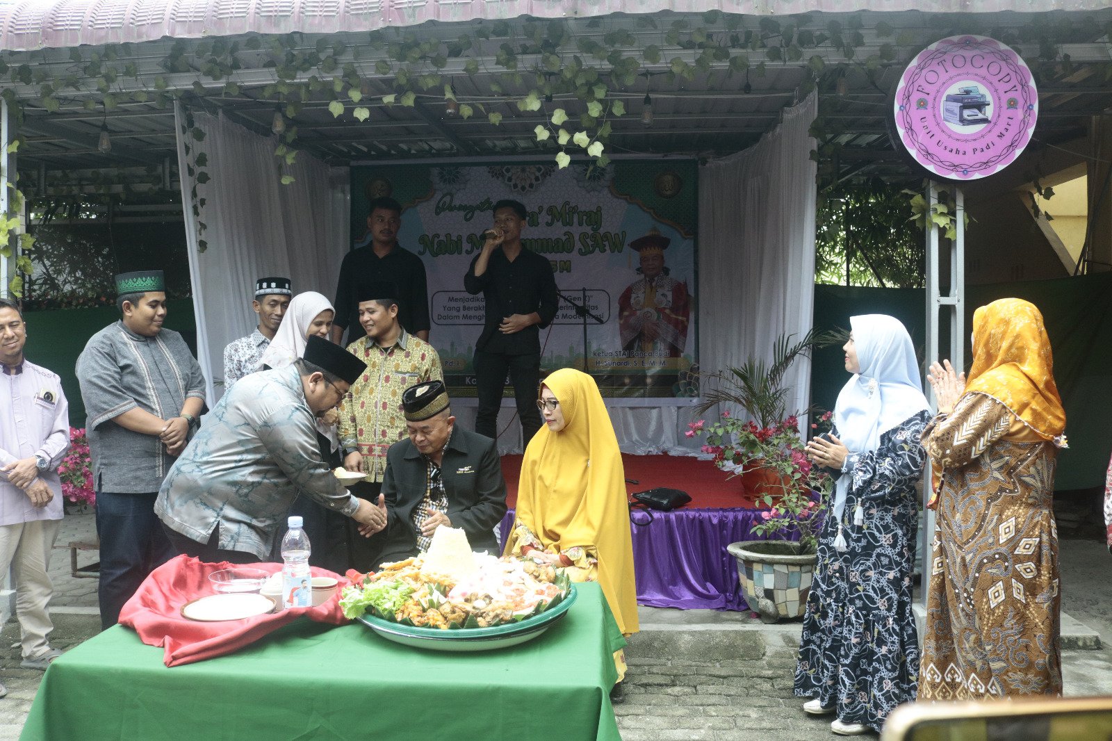 STAI Panca Budi Perdagangan Peringati Isra' Mi'raj 1446 H Sekaligus Merayakan Milad Ke-13