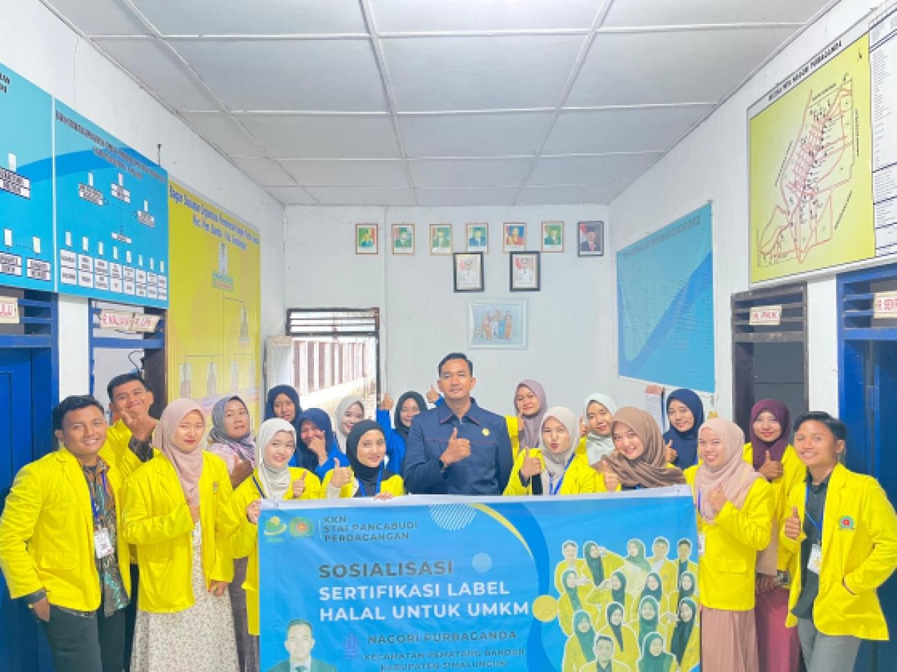 Implementasi Pengabdian Masyarakat : Dosen dan Mahasiswa STAI Panca Budi Pacu Daya Saing UMKM lewat Sertifikasi Halal